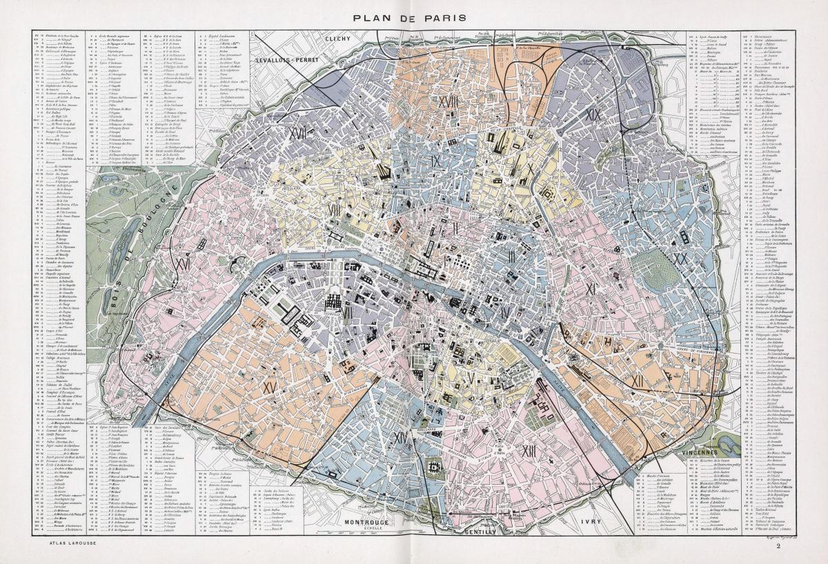 巴黎地图1900