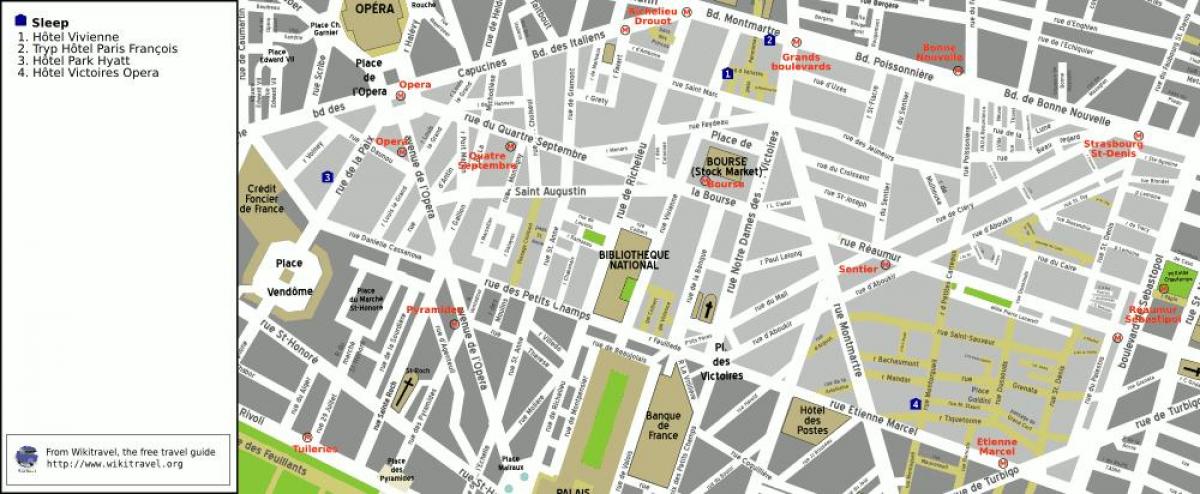 地图第2区的巴黎