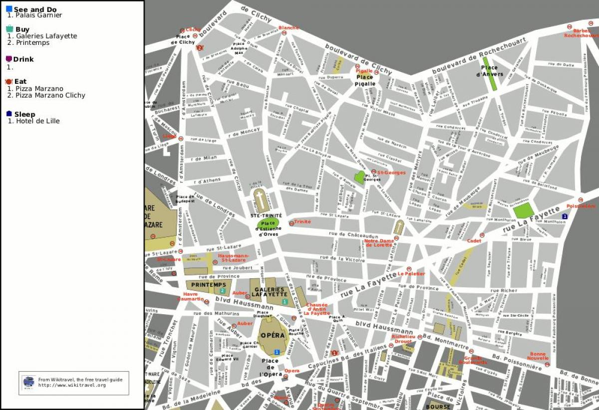 地图第9区的巴黎