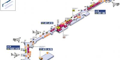 地图上的南奥利机场