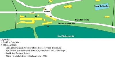 地图圣Salvadour医院