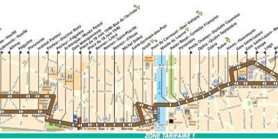 地图上的巴巴黎线95