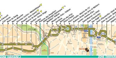 地图上的巴巴黎线57