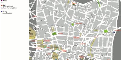 地图第9区的巴黎